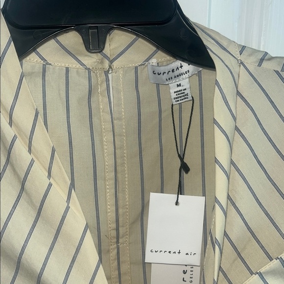 CURRENT AIR Florence bow detail top in natural Size M NWT - Picture 3 of 9